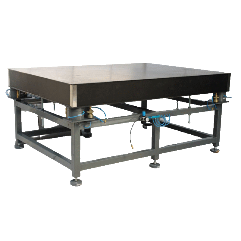 Anti Vibration Table On Auto Levelling Pneumatic Mounts With Honeycomb, Series DIT-AM-HC