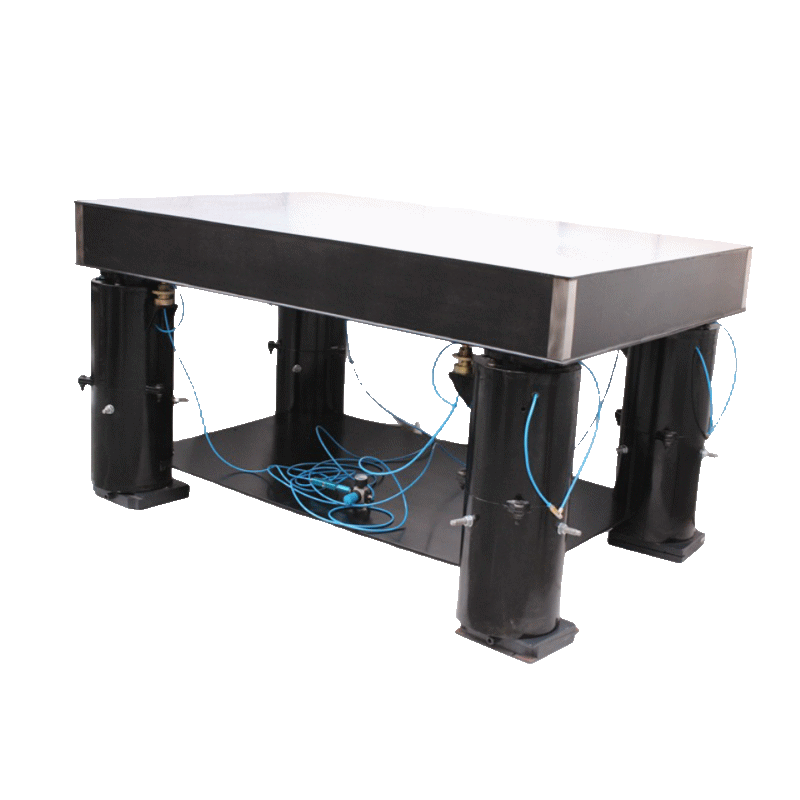 Anti Vibration Table Self Levelling Pneumatic Triflex Isolation With Honeycomb Breadboard, Series DIT-TRF-HC - Image 1