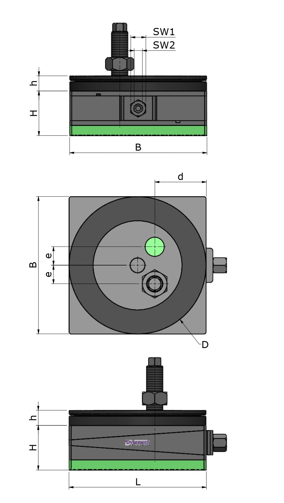 DBSP5-s1-M24x3.0x200-S-Z-GR - Image 2
