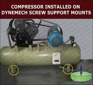 Compressor-mounted-on-circular-vibration-mounts362330