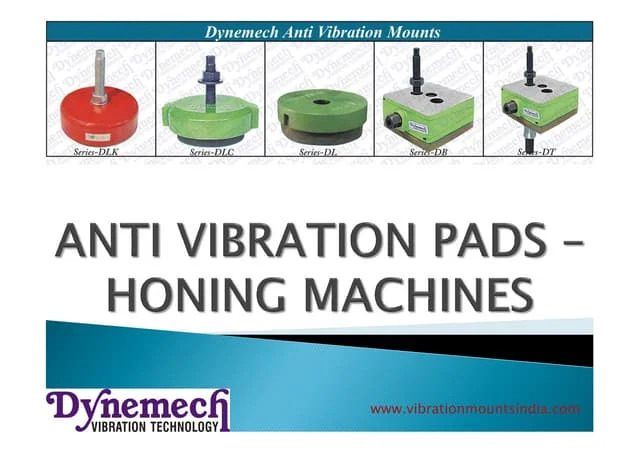 Anti-Vibration Pads for Machines